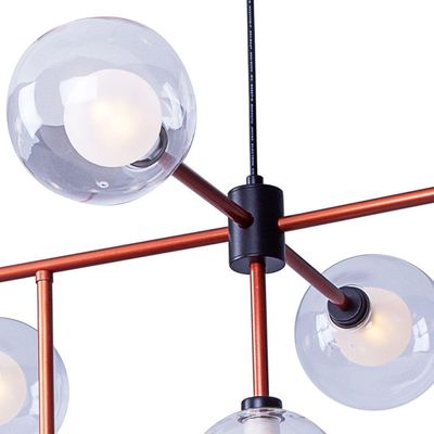 Lustre Pendente Startec Manhattan Cobre G9 Bivolt