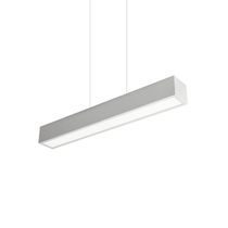 Lustre Pendente Newline Sobrepor V 466 Led Bivolt Branco 4000k Luz Neutra