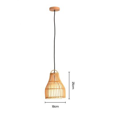 Lustre Pendente Skylight ôtaki 4051 Rattan E27 Bivolt