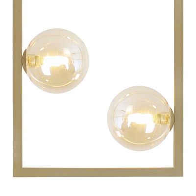Lustre Pendente Quality Orbit Ii 1557 Dourado G9 Bivolt