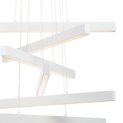 Lustre Pendente Newline Fit Led 715 Bivolt Branco 4000k Luz Neutra