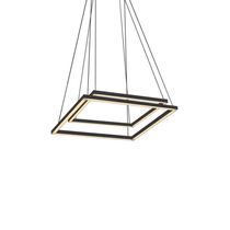 Lustre Pendente Newline Fit Led 748 Bivolt Preto 4000k Luz Neutra