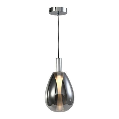 Lustre Pendente Skylight Thunder 4042 P Led Bivolt Cromado-fume