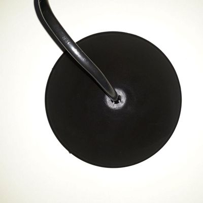 Luminária Pendente Cúpula Preta Para E27