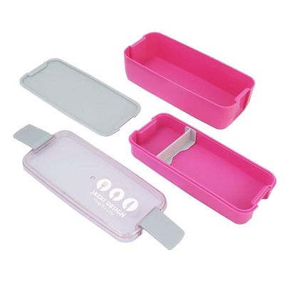 Pote Marmita De 2 Andares 750ml - Vibe Pink - Rosa