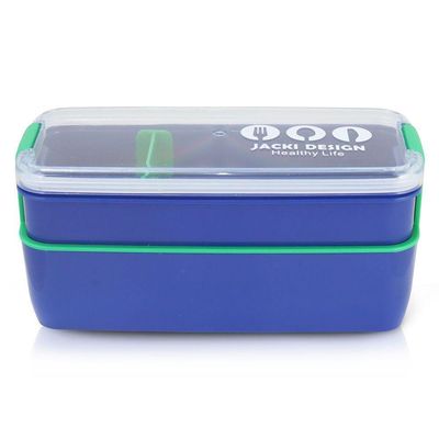 Pote Marmita De 2 Andares 750ml - Vibe Azul - Azul