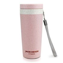 Conjunto Pote De Marmita Ecológica De 2 Andares 750ml E Copo Com Tampa 300ml Lifestyle Rosa