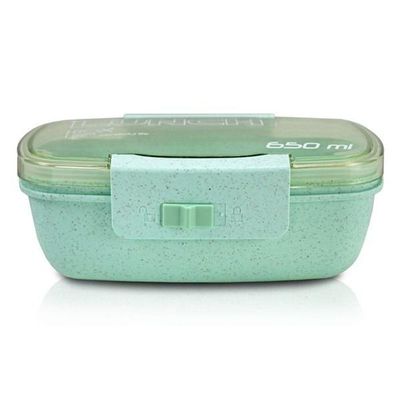 Conjunto Pote Marmita Ecológica 650ml E Copo Com Tampa 300ml Lifestyle Verde