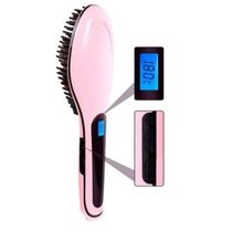 Escova Alisadora Eletrica Chapinha 230c, Bivolt, Rosa