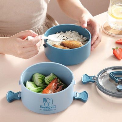 Pote Marmita De 2 Andares 1600ml Concept Azul