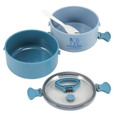 Pote Marmita De 2 Andares 1600ml Concept Azul