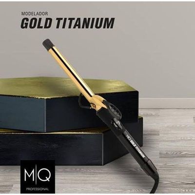 Modelador De Cachos Mq Gold Titanium Profissional 25mm