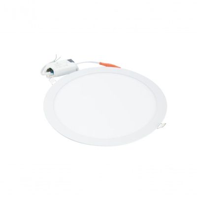 Painel Smart Led Redondo Embutir 18w Cct 3000-6000k Gaya