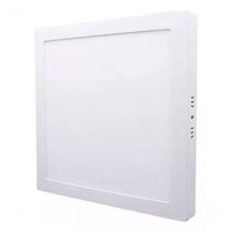 Painel Led Embutir Sobrepor 18w 4000k Quadrado Branco - 18w