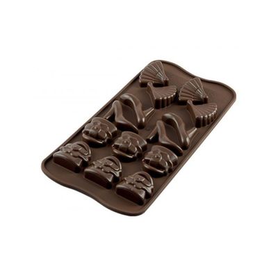Forma 3d Silicone Mini Bombom Chocolate Fashion Silikomart