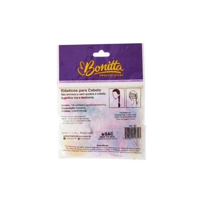 Elastico Colorido Bonitta Pacote Com 100 Unidade