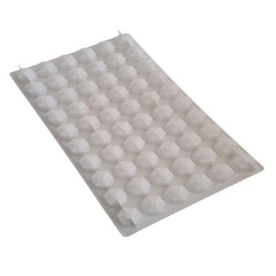 Forma De Gelo Diamante Decorativo 60 Cavidades Branco Drink