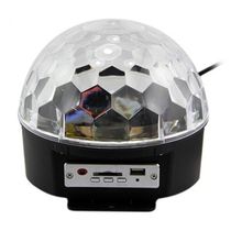 Bola Maluca Iluminação Para Festa Dj Balada Globo De Luz Laser - Bluetoothc