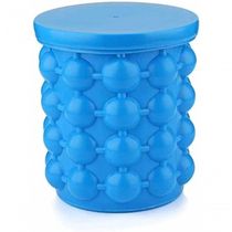 Balde Gelo Ice Cube Maker Silicone Copo Gelo Maquina Manual
