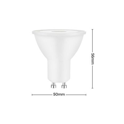 Lâmpada Led Save Energy Dicróica Mr16 Ii 4,8w Gu10 Bivolt 3000k Luz Amarela