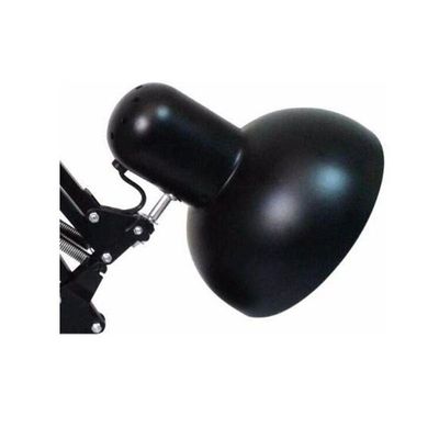 Luminaria Regulavel Articulada Escritorio Leitura Base Mesa Metal Articulavel Preto
