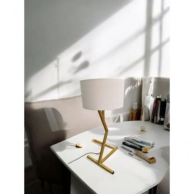 Abajur Luminária De Mesa Quarto Escritório Industrtial Bali