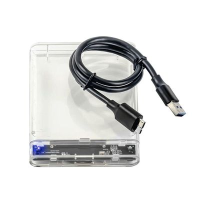 Case Transparente Hd Externo 2.5 E Sata Ssd Usb 3.0 Exbom
