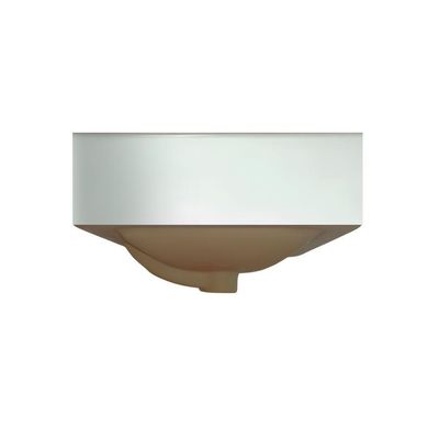 Cuba Para Banheiro De Encaixe Kohler Vox Redonda 42x42cm Branca