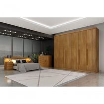 Guarda Roupa Casal 6 Portas 8 Gavetas Coimbra-cumaru Móveis Novo Horizonte