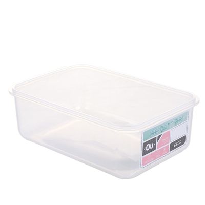 Pote Retangular 1280ml Ou Click CL3100 Cinza
