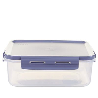 Pote Retangular 1280ml Ou Click CL3100 Cinza
