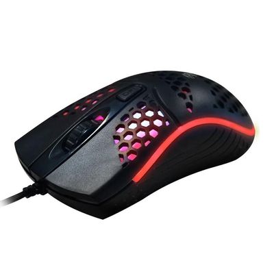 Mouse Gamer Elg Dragon War Light Preto