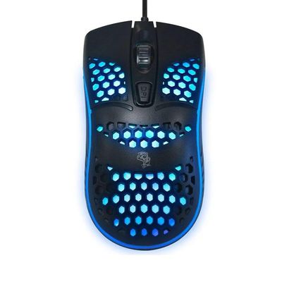Mouse Gamer Elg Dragon War Light Preto