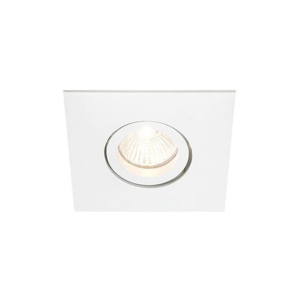 Spot De Embutir Newline Lisse Ii Quadrado Par 30 E27 Bivolt Branco