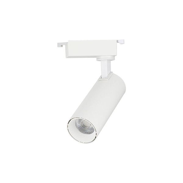 Spot Direcionável Para Trilho Eletrificado Nordecor Nize 15w Bivolt Branco 3000k Luz Amarela 6478