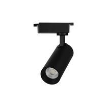 Spot Direcionável Para Trilho Eletrificado Nordecor Nize 15w Bivolt Preto 3000k Luz Amarela 6479