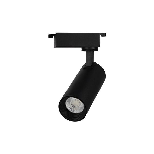 Spot Direcionável Para Trilho Eletrificado Nordecor Nize 15w Bivolt Preto 3000k Luz Amarela 6479