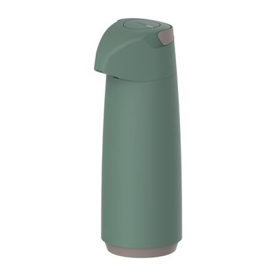 Garrafa Térmica Tramontina Exata Em Plástico Verde Com Ampola De Vidro 1,8 L