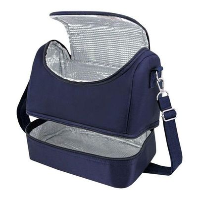 Bolsa Térmica Com 2 Compartimentos For Men Jacki Design Azul