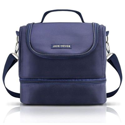 Bolsa Térmica Com 2 Compartimentos For Men Jacki Design Azul