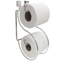 Suporte Duplo Porta Papel Higiênico Caixa Descarga Acoplada