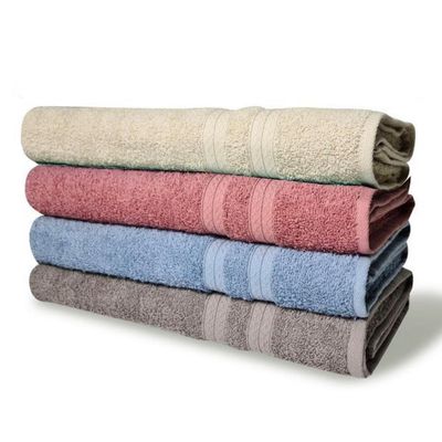 Kit 4 Toalhas De Banho 430g/m² Grande Super Grossa 80x150cm Itália Soft Sortidos