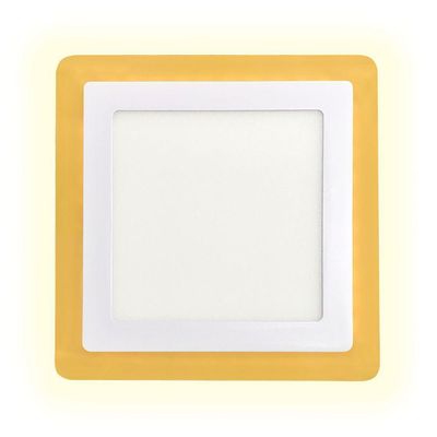 Painel De Led Taschibra Quadrado De Embutir 18+6w Dual Color Bivolt