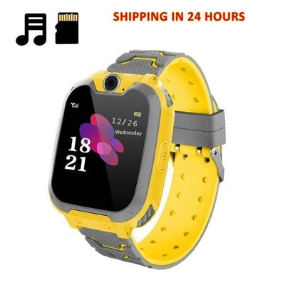 Smartwatch Infantil Smartch Mtk6261d à Prova D'água Cinza Edição Padrão