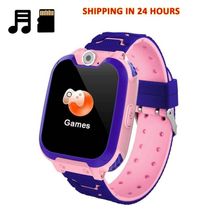 Smartwatch Infantil Smartch Mtk6261d à Prova D'água Cinza Edição Padrão