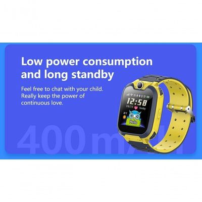 Smartwatch Infantil Smartch Mtk6261d à Prova D'água Cinza Edição Padrão