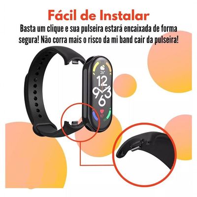 Pulseira Silicone Para Smartband Mi Band 8  Miband