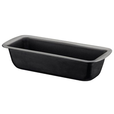 Kit 6 Assadeiras Pão e Bolo Padaria Tramontina Brasil Retangular 26cm Antiaderente Grafite