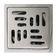 Ralo 10x10 Inox Banheiro Anti Odor Anti Inseto Lavabo Cozinha Rapido Escoamento Resistente