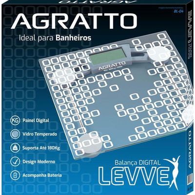 Balança Corporal Agratto Levve Bl04